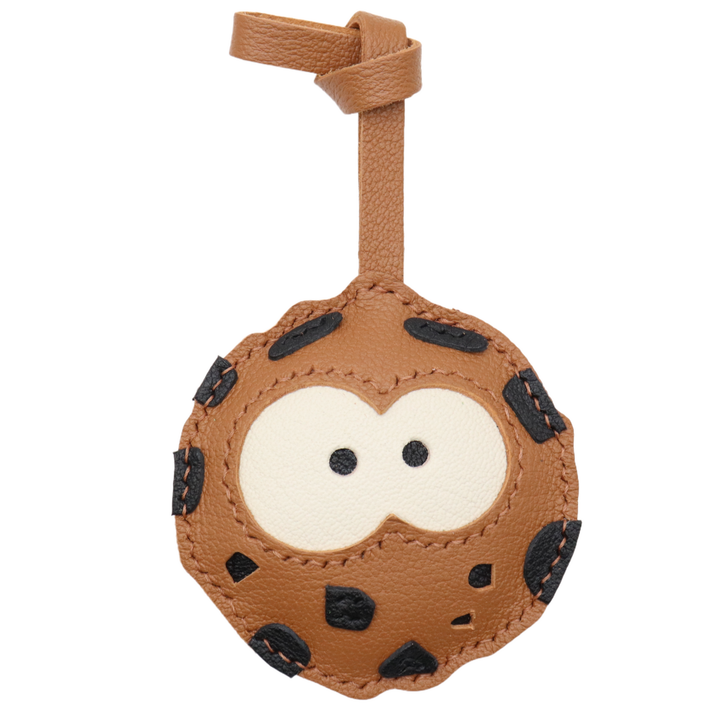 Leather Cookie Bag Charm