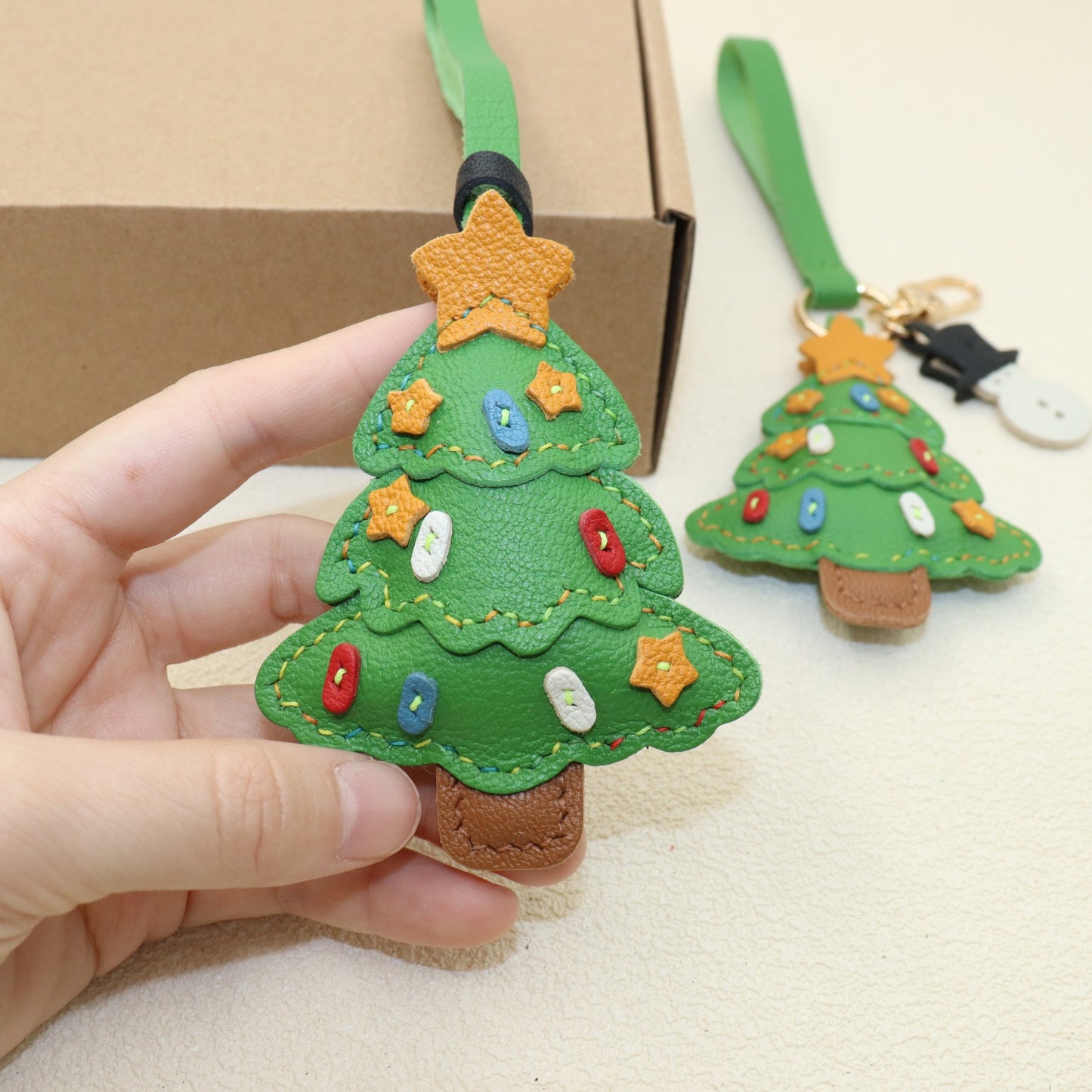 Christmas Tree Keychain & Bag Charm