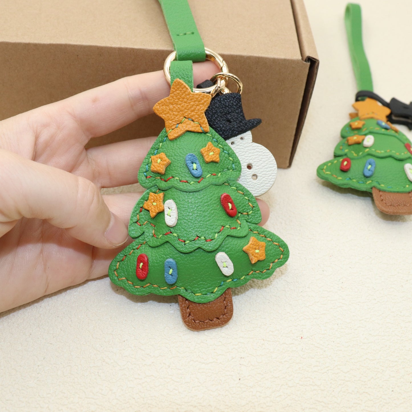 Christmas Tree Keychain & Bag Charm