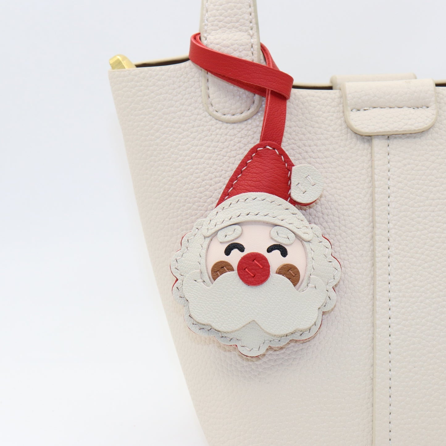 Handmade Santa Claus Keychain & Bag Charm