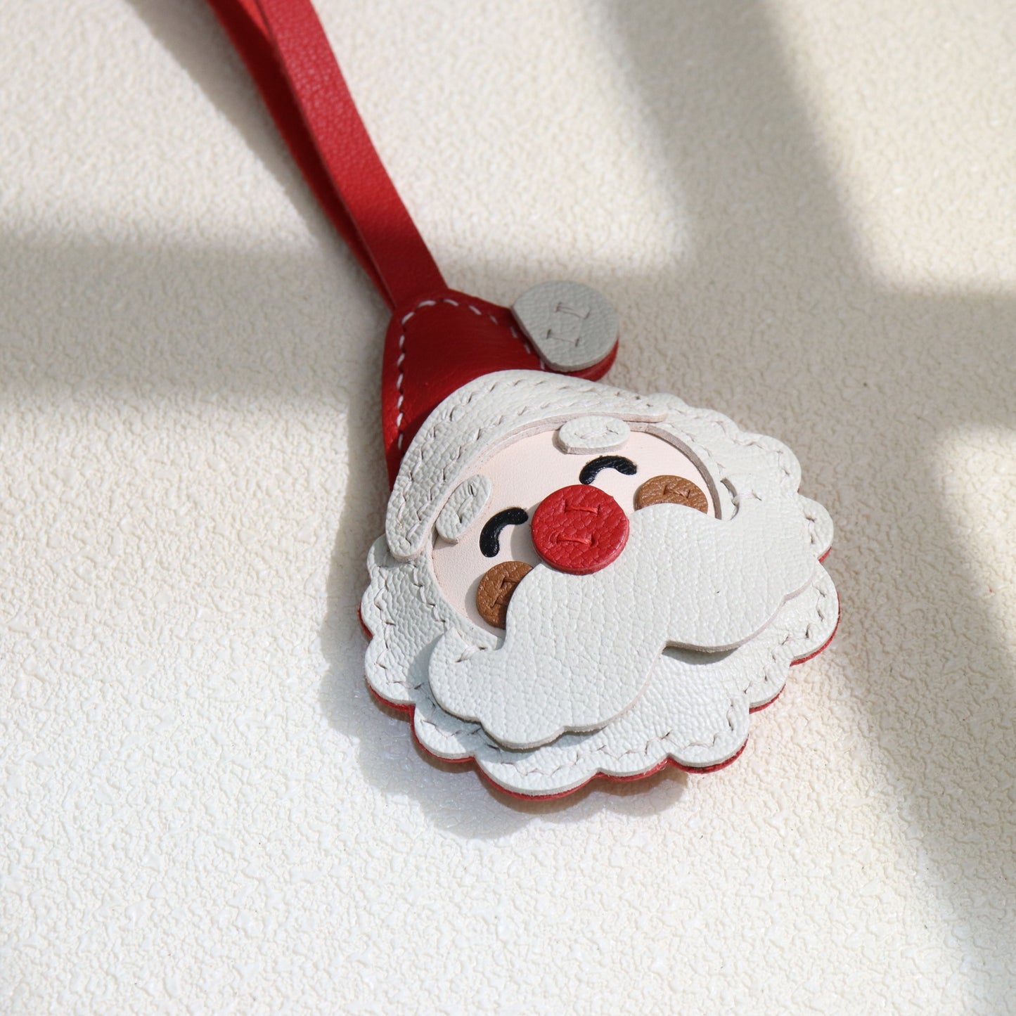 Handmade Santa Claus Keychain & Bag Charm