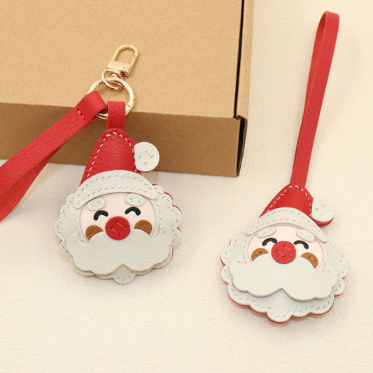 Handmade Santa Claus Keychain & Bag Charm