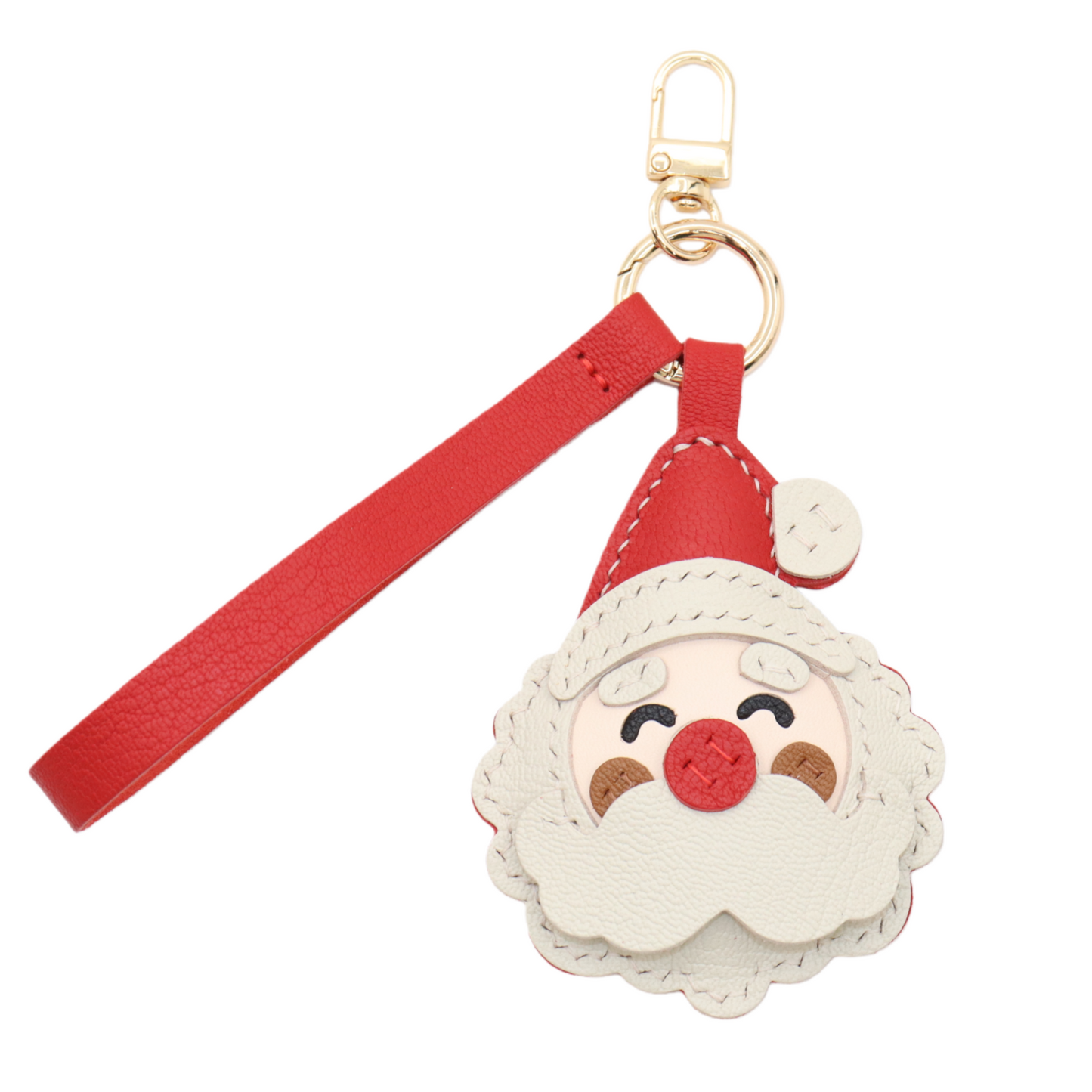 Handmade Santa Claus Keychain & Bag Charm