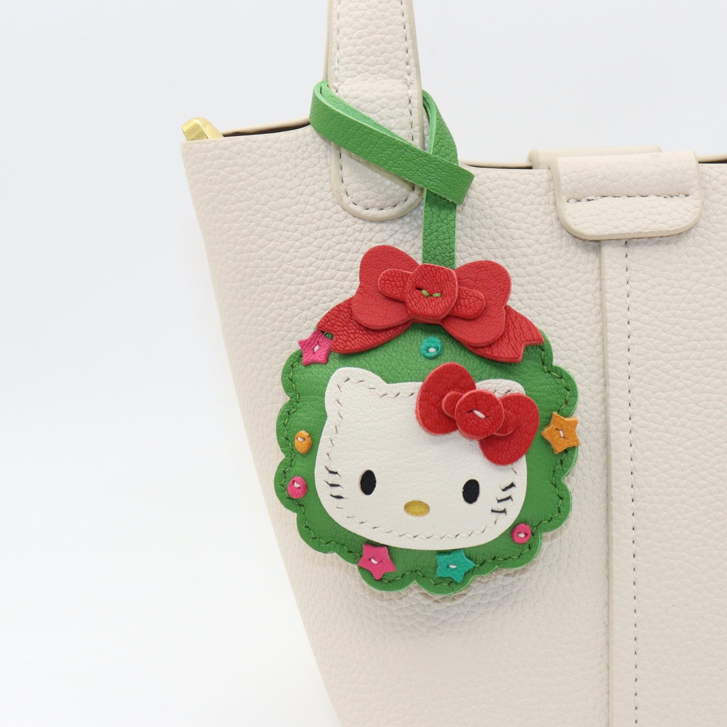 Christmas Kitty Bag Charm