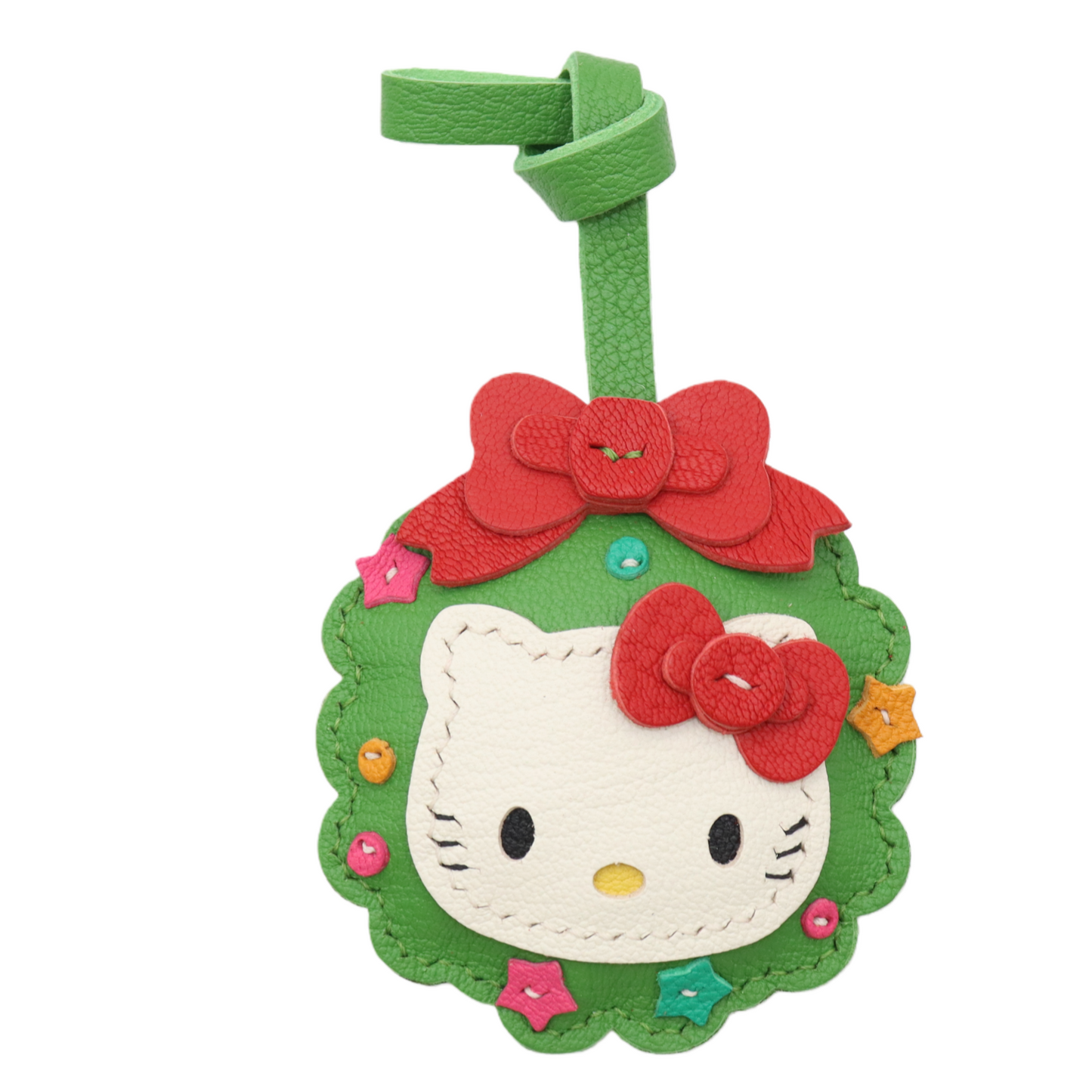 Christmas Kitty Bag Charm