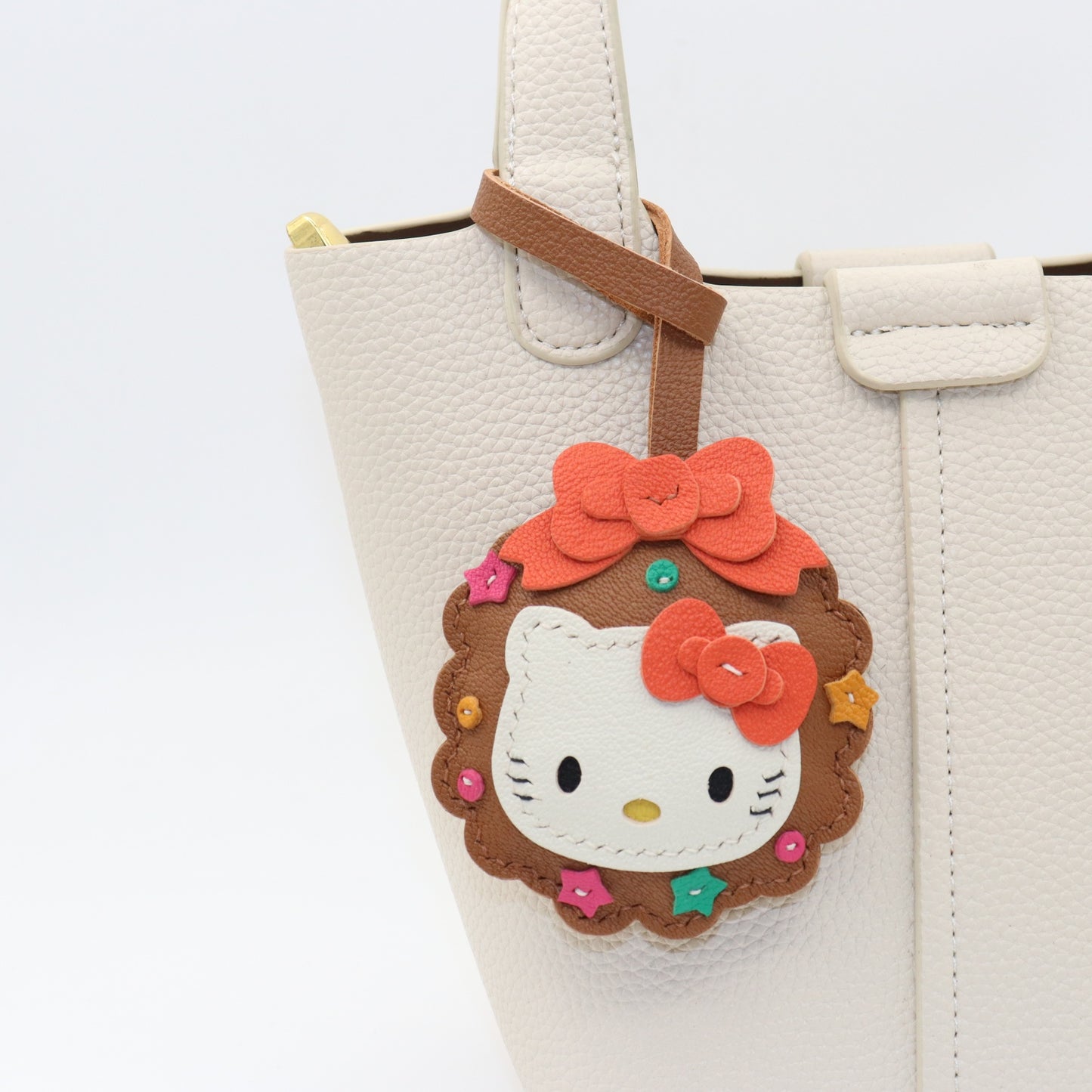 Christmas Kitty Bag Charm