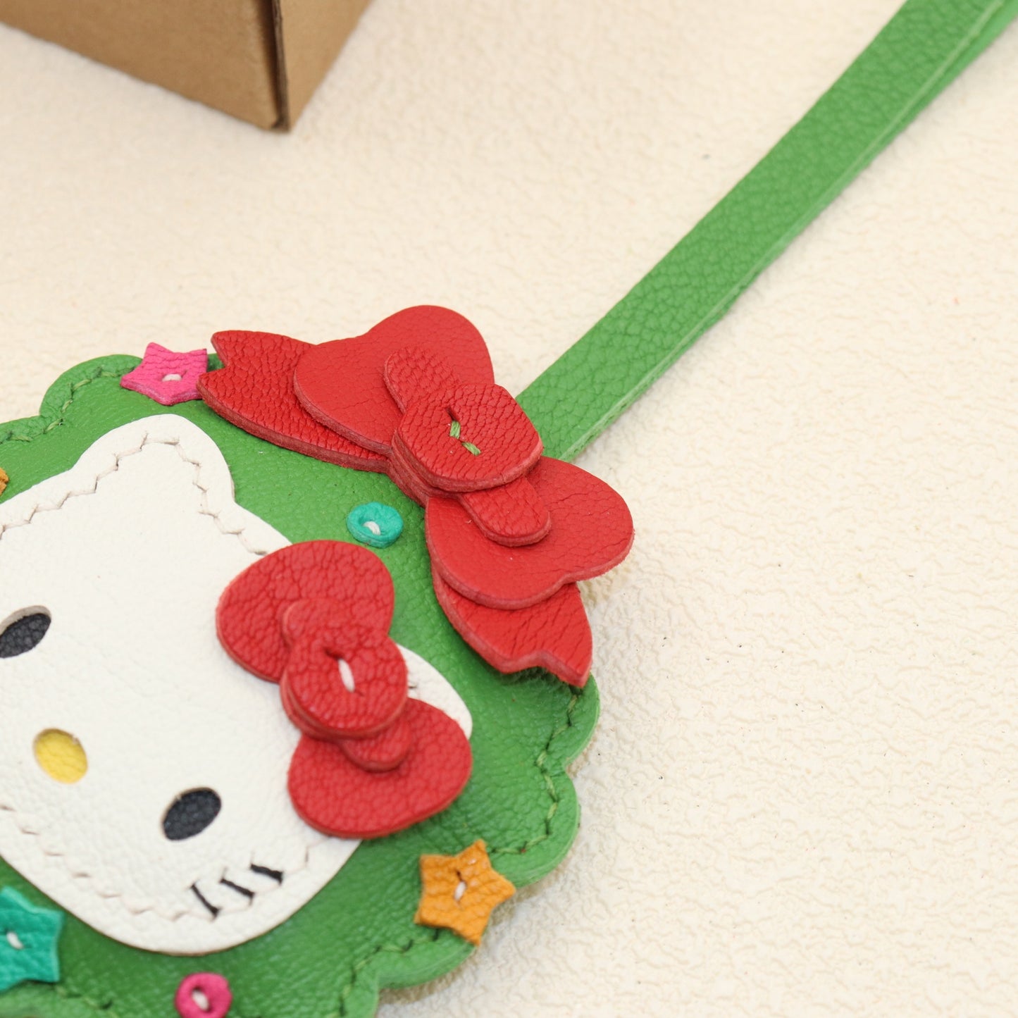 Christmas Kitty Bag Charm
