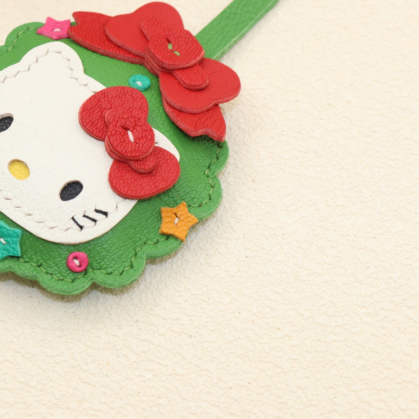 Christmas Kitty Bag Charm
