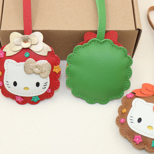 Christmas Kitty Bag Charm
