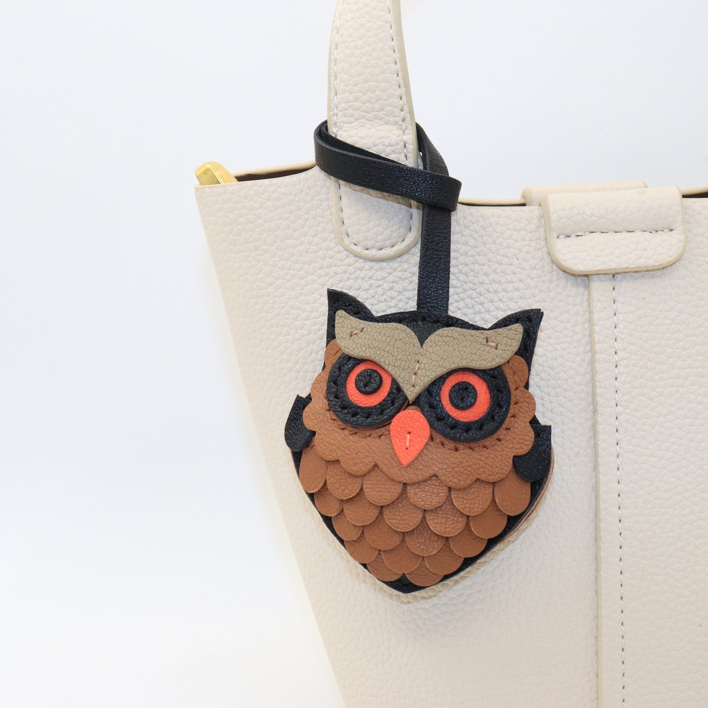 Owl Bag Charm and Keychain