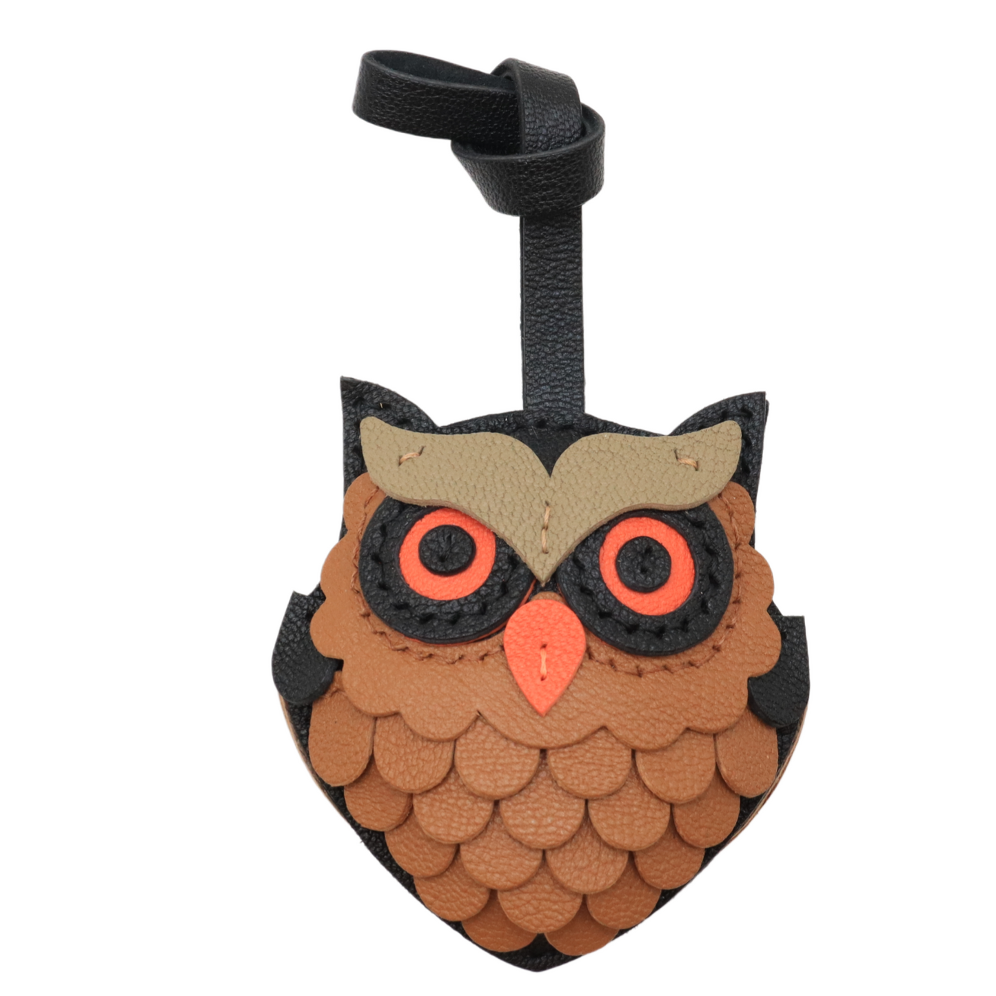 Owl Bag Charm and Keychain