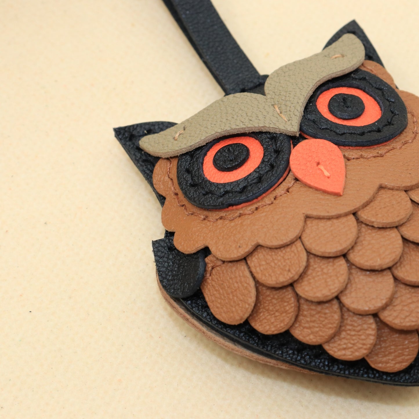 Owl Bag Charm and Keychain