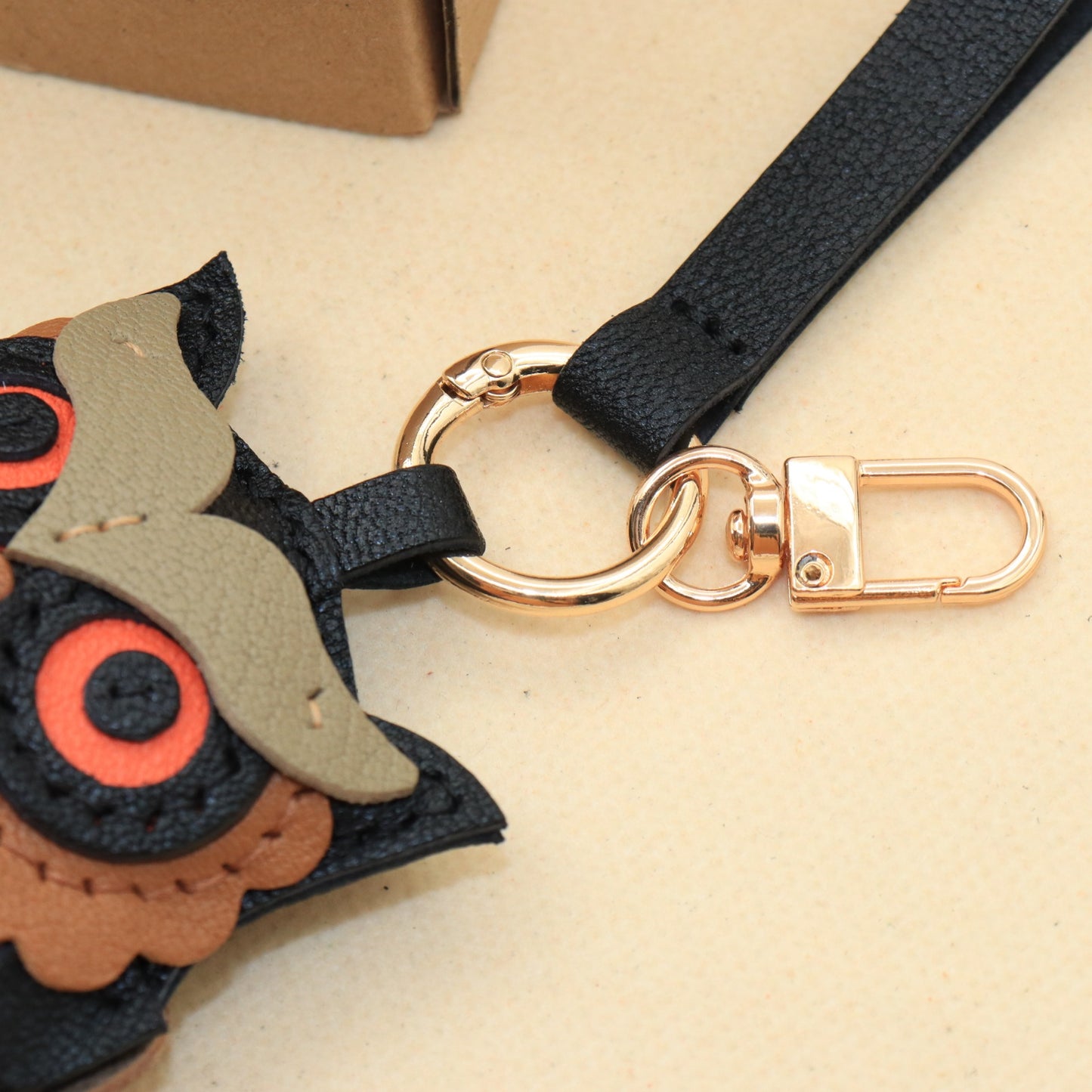 Owl Bag Charm and Keychain